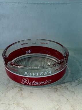 MCM Riviera Hotel Las Vegas Ashtray Delmonico Cafe Noir